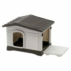 Ferplast Dogvilla 60 Caseta Marrón Y Crema Para Perros 58 Cm X 48 Cm X 44 Cm -Tienda barata Tiendanimal 48500 22060116204551 3 ferplast dogvilla caseta marr crema para perros