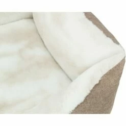 Trixie Nelli Cama Rectangular Marrón Con Blanco Para Perros Y Gatos 60 Cm X 50 Cm -Tienda barata Tiendanimal 48758 22060618142524 4 trixie nelli cama rectangular marr blanco para per
