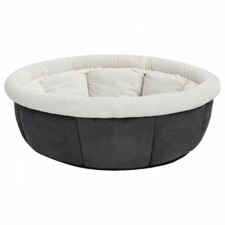 Vidaxl Cuna Redonda Gris Para Perros 50 Cm X 50 Cm X 22 Cm 4 Vidaxl Cuna Redonda Gris Para Perros 50 Cm X 50 Cm X 22 Cm - Imagen 4