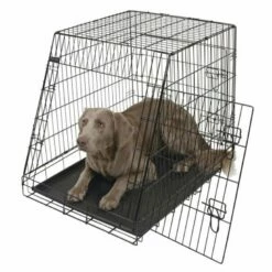 Kerbl Jaula 2 Puertas Negra Para Mascotas 92 Cm X 63 Cm X 74 Cm -Tienda barata Tiendanimal 49880 22070115313145 2 kerbl jaula puertas negra para mascotas