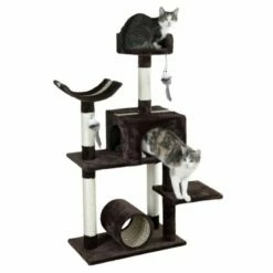 Kerbl árbol Rascador 3 Plantas Marrón Para Gatos 60 Cm X 36 Cm X 48 Cm -Tienda barata Tiendanimal 49889 22070115324568 3 kerbl rbol rascador plantas marr para gatos