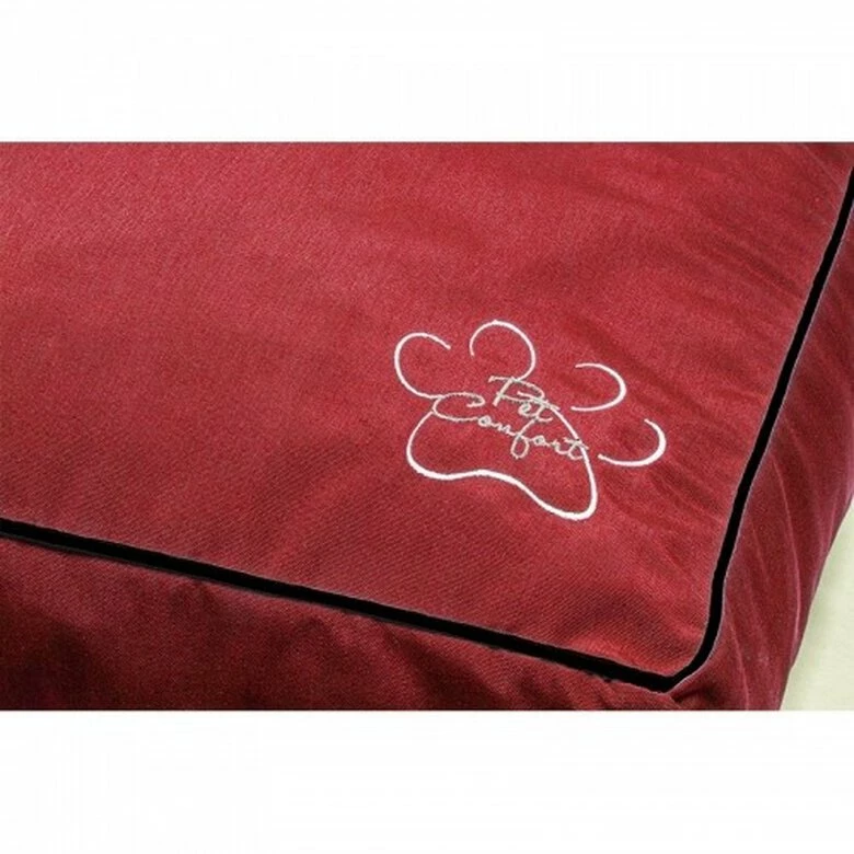 Confort Pet Cama Florida Impermeable Rojo Para Perros 70 Cm X 50 Cm 2 Confort Pet Cama Florida Impermeable Rojo Para Perros 70 Cm X 50 Cm - Imagen 2