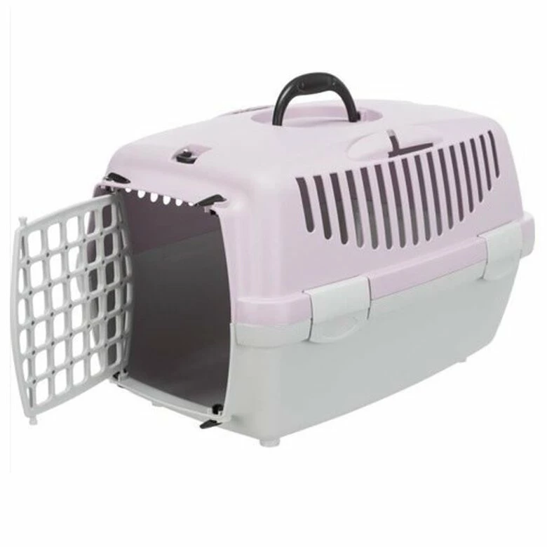 Trixie Capri Transportín Con Asa Gris Y Malva Para Mascotas 32 Cm X 31 Cm X 48 Cm 2 Trixie Capri Transportín Con Asa Gris Y Malva Para Mascotas 32 Cm X 31 Cm X 48 Cm - Imagen 2