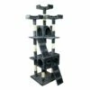 Árbol Rascador Para Gatos Gris 40 Cm X 40 Cm X 112 Cm