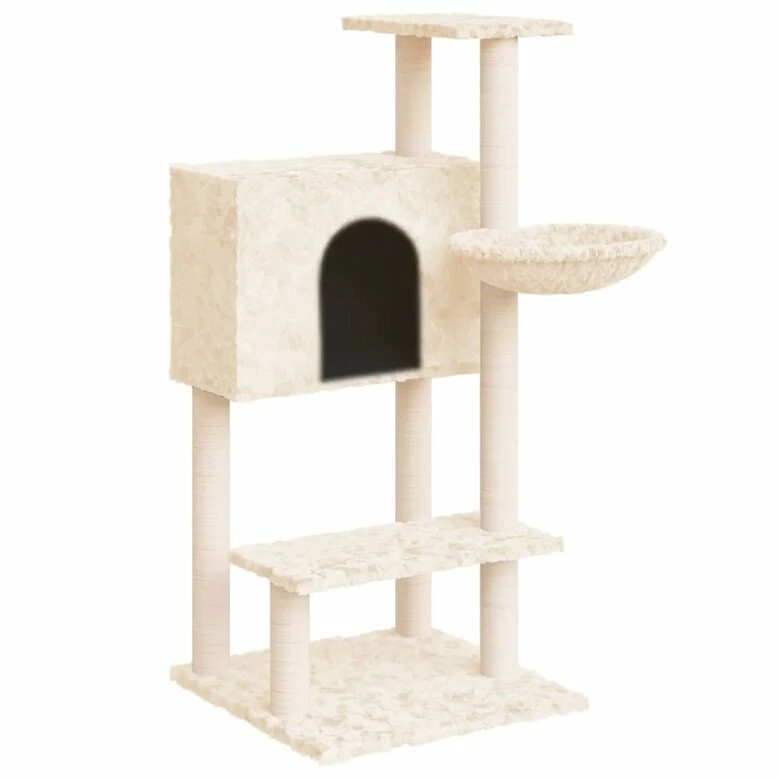 VIDAXL Árbol Para Gatos 61 Cm X 61 Cm X 108.5 Cm 1 VIDAXL Árbol Para Gatos 61 Cm X 61 Cm X 108.5 Cm