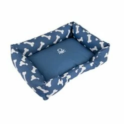 Benetton Funda Cuna Azul Huesos XL:85*70 CM 85 Cm X 70 Cm