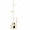 VIDAXL Árbol Para Gatos 86 Cm X 47.5 Cm X 250.5-276.5 Cm