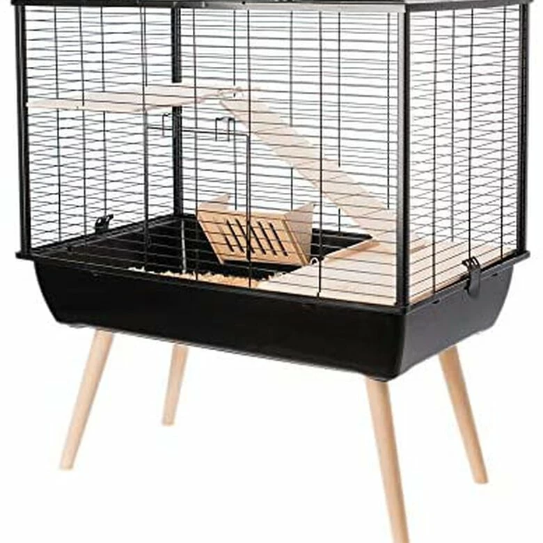 Zolux Cage Neo Muki - Rongador Grande (77,5 X 47,5 X 87,5 Cm), Color Negro 77,5 X 47,5 X 87,5 Cm 1 Zolux Cage Neo Muki - Rongador Grande (77,5 X 47,5 X 87,5 Cm), Color Negro 77,5 X 47,5 X 87,5 Cm