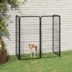 VIDAXL Corral Para Perros 100 Cm X 100 Cm X 50 Cm 11 VIDAXL Corral Para Perros 100 Cm X 100 Cm X 50 Cm -Tienda barata Tiendanimal 603c7af5ff16493a8c0d94631dcdb950