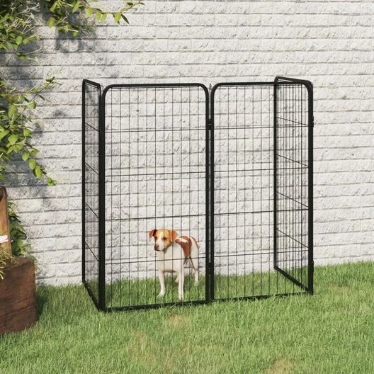 VIDAXL Corral Para Perros 100 Cm X 100 Cm X 50 Cm 6 VIDAXL Corral Para Perros 100 Cm X 100 Cm X 50 Cm - Imagen 6