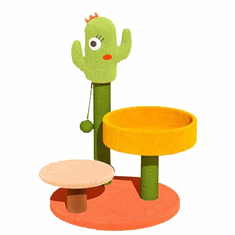 Árbol Rascador 75cmx40 Cm 1 Árbol Rascador 75cmx40 Cm