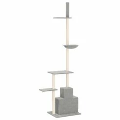 VIDAXL Árbol Para Gatos 86 Cm X 47.5 Cm X (250.5-276.5) Cm -Tienda barata Tiendanimal 7543baa29cff4b6c84f5d5dad0076d13