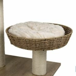 Rascador Con Juego Para Gatos | Color Beige | Medidas: 48 X 39 X 51 Cm 48 Cm X 39 Cm X 51 Cm -Tienda barata Tiendanimal 7b83ae88d1e847d481f7c85a7a23da16