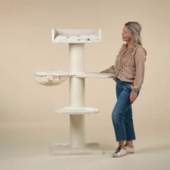 Rascador Royalty Plus Cream Color Crema 157 -Tienda barata Tiendanimal 87183093119263