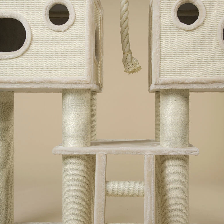 Rascador Royal Cat Palace Cream Color Crema 191 4 Rascador Royal Cat Palace Cream Color Crema 191 - Imagen 4