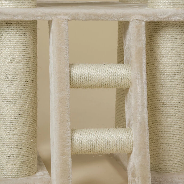 Rascador Royal Cat Palace Cream Color Crema 191 5 Rascador Royal Cat Palace Cream Color Crema 191 - Imagen 5