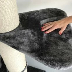 Rascador Maine Coon Tower Plus Para Gatos Color Beige Y Negro 245-265 -Tienda barata Tiendanimal 87183093119882