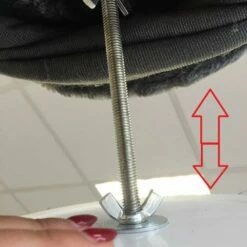 Rascador Maine Coon Tower Plus Para Gatos Color Beige Y Negro 245-265 -Tienda barata Tiendanimal 87183093119884