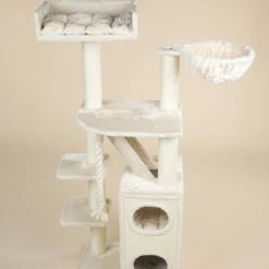 Rascador Cat Penthouse Blackline Color Crema 180 -Tienda barata Tiendanimal 87183093133641