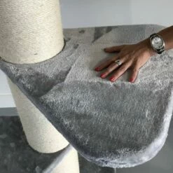 Rascador Maine Coon Tower Plus Para Gatos Color Beige Y Gris 245-265 -Tienda barata Tiendanimal 87183093142552