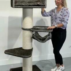 Rascador Royalty Crown Color Taupe 157 -Tienda barata Tiendanimal 87183093150782