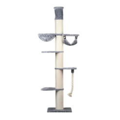 Rascador Maine Coon Tower Crown Para Gatos Color Gris 245-265