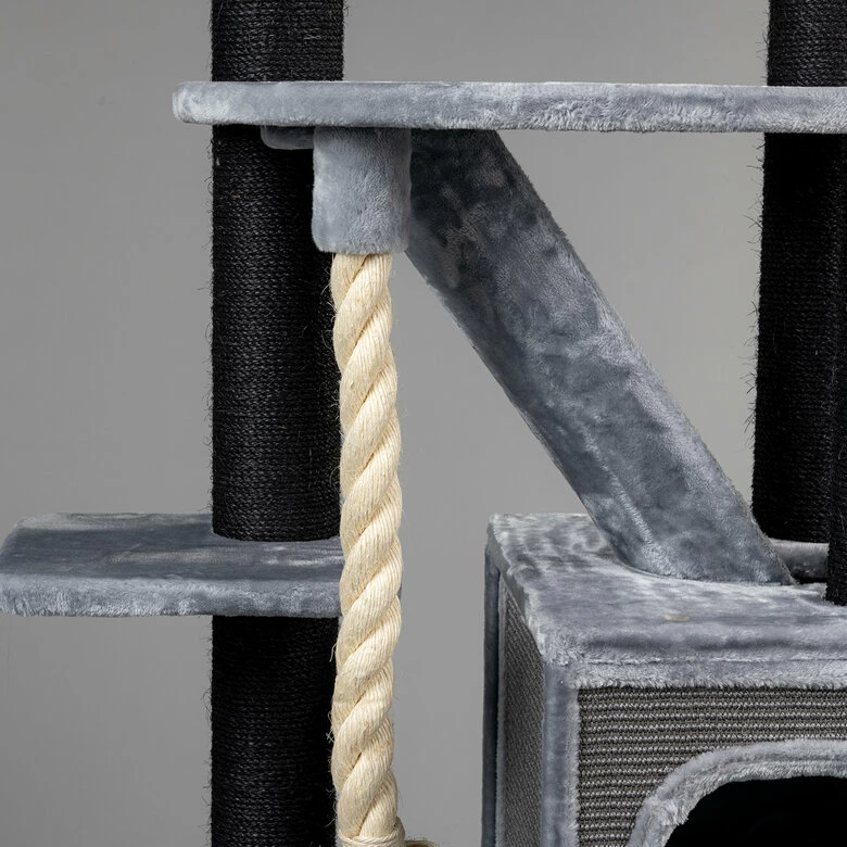 Rascador Cat Penthouse Blackline Color Gris Claro 180 3 Rascador Cat Penthouse Blackline Color Gris Claro 180 - Imagen 3