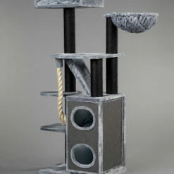 Rascador Cat Penthouse Blackline Color Gris Claro 180 7 Rascador Cat Penthouse Blackline Color Gris Claro 180 -Tienda barata Tiendanimal 87183093154363