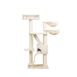 RHRQuality Rascador Kilimandjaro Beige Para Gatos 192 Cm X 74 Cm X 59 Cm