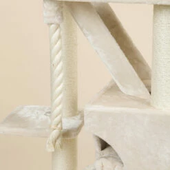 RHRQuality Rascador Kilimandjaro Beige Para Gatos 192 Cm X 74 Cm X 59 Cm -Tienda barata Tiendanimal 87183093155043