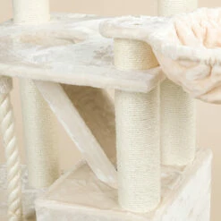 RHRQuality Rascador Kilimandjaro Beige Para Gatos 192 Cm X 74 Cm X 59 Cm -Tienda barata Tiendanimal 87183093155044