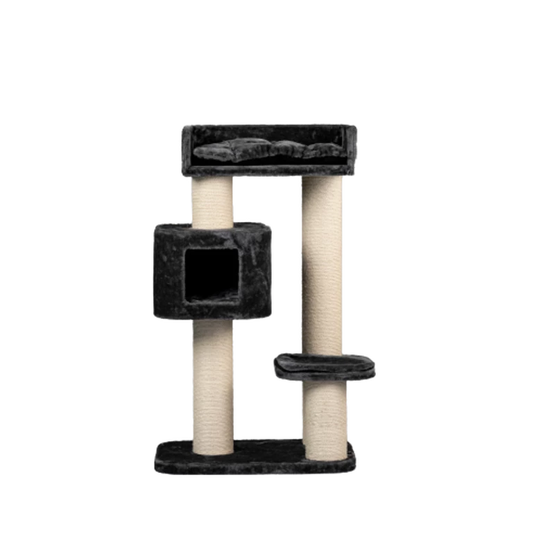 RHRQuality Rascador Devon Rex Gris Para Gato 70 Cm X 50 Cm X 120 Cm 1 RHRQuality Rascador Devon Rex Gris Para Gato 70 Cm X 50 Cm X 120 Cm