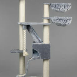 RHRQuality Rascador Kilimandjaro Gris Claro Para Gatos 192 Cm X 74 Cm X 59 Cm -Tienda barata Tiendanimal 87183093192293