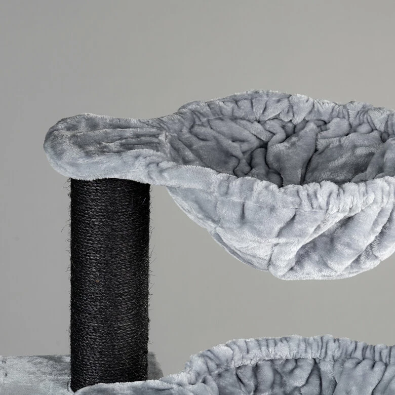 PHRquality árbol Rascador Kilimandjaro Gris Y Negro 194 Cm X 74 Cm X 59 Cm 3 PHRquality árbol Rascador Kilimandjaro Gris Y Negro 194 Cm X 74 Cm X 59 Cm - Imagen 3