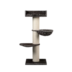 Rascador Royalty De Luxe Color Gris 60 Cm X 60 Cm X 157 Cm