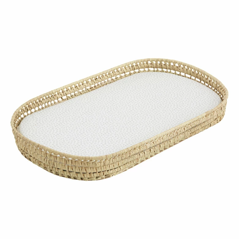 Cama De Palma EliteLounge + Colchón Impermable + Textil Para Colchón Green Cotton 80 X 47 Cm 1 Cama De Palma EliteLounge + Colchón Impermable + Textil Para Colchón Green Cotton 80 X 47 Cm