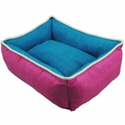 ION Cama Cuna Cuadrada Bicolor Reversible T4 70x60 Turquesa/Rosa 70 Cm X 60 Cm -Tienda barata Tiendanimal 9251fe6487fe4495a9f62fd06b1045aa