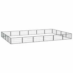 VIDAXL Jaula Para Perros 400 Cm X 200 Cm X 50 Cm