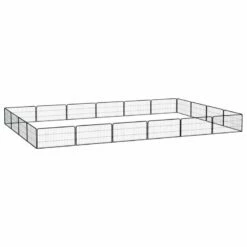 VIDAXL Jaula Para Perros 600 Cm X 400 Cm X 50 Cm