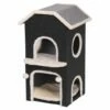 Flamingo Nordic Villa Casa Para Gatos 40 X 40 X 81 Cm