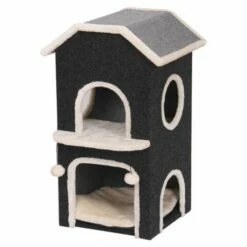 Flamingo Nordic Villa Casa Para Gatos 40 X 40 X 81 Cm