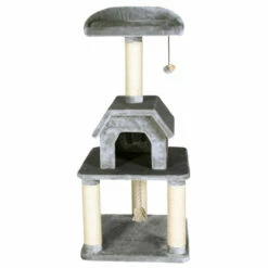 Catshion Duquesa Árbol Rascador Con Refugio Para Gatos 56 X 56 X 128