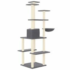 VIDAXL Árbol Para Gatos 72 Cm X 80 Cm X 167 Cm  -Tienda barata Tiendanimal a336edfe79bf449382c3c7d068e0943d