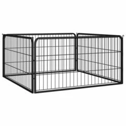 VIDAXL Corral Para Perros 100 Cm X 100 Cm X 50 Cm