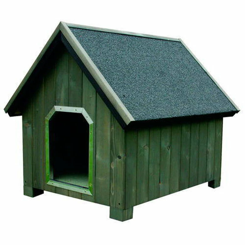 TK-Pet Alpine Caseta De Madera Gris Para Perros L 1 TK-Pet Alpine Caseta De Madera Gris Para Perros L