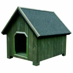 TK-Pet Alpine Caseta De Madera Gris Para Perros S