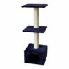 Catshion Betty Rascador Azul Para Gatos 34.5 X 34.5 X 100 Cm