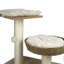 Rascador Con Juego Para Gatos | Color Beige | Medidas: 48 X 39 X 51 Cm 48 Cm X 39 Cm X 51 Cm -Tienda barata Tiendanimal b2dade0c056c4a24bf3d00de6fba0d92