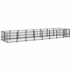 VIDAXL Perrera 776 Cm X 193.5 Cm X 100 Cm