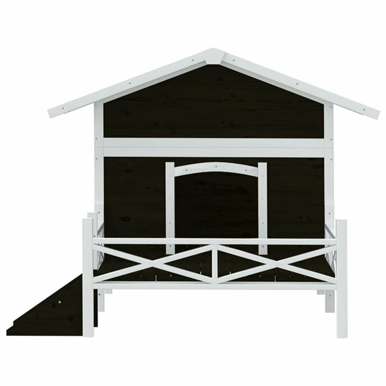 VIDAXL Perrera 159 Cm X 120 Cm X 88,5 Cm 4 VIDAXL Perrera 159 Cm X 120 Cm X 88,5 Cm - Imagen 4